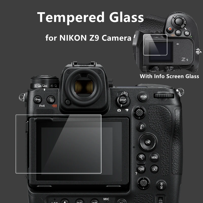 Z9CameraTemperedGlassProtectiveSelfadhesiveGlassforNikonZ9
