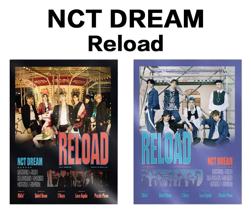 Официальный Оригинал [MYKPOP]100% NCT DREAM: Перезагрузка CD коллекция фанатов KPOP