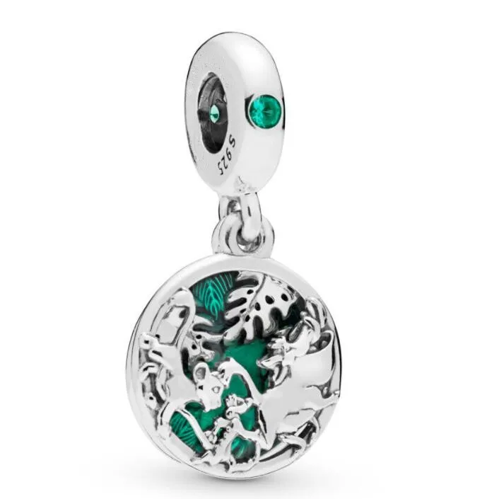 

Original 925 Sterling Silver Bead Diney, Simba, Timon And Pumbaa Pendant Charm Fit Pandora Bracelet & Necklace Diy Jewelry