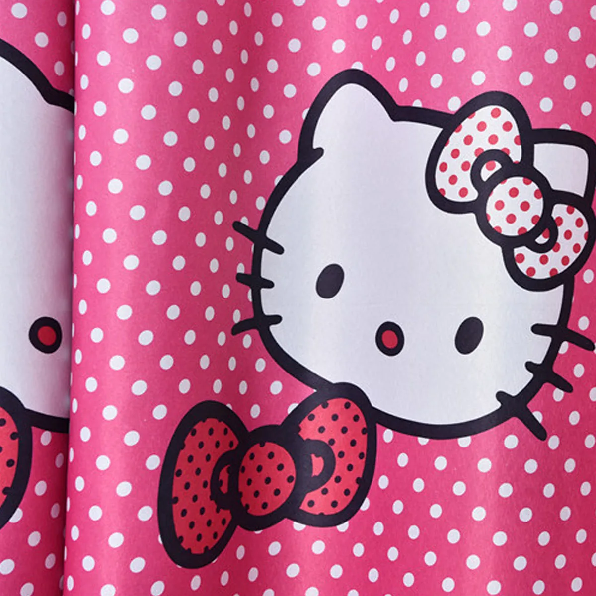 Kawaii Hello Kitty Pink Curtains - Kuru Store