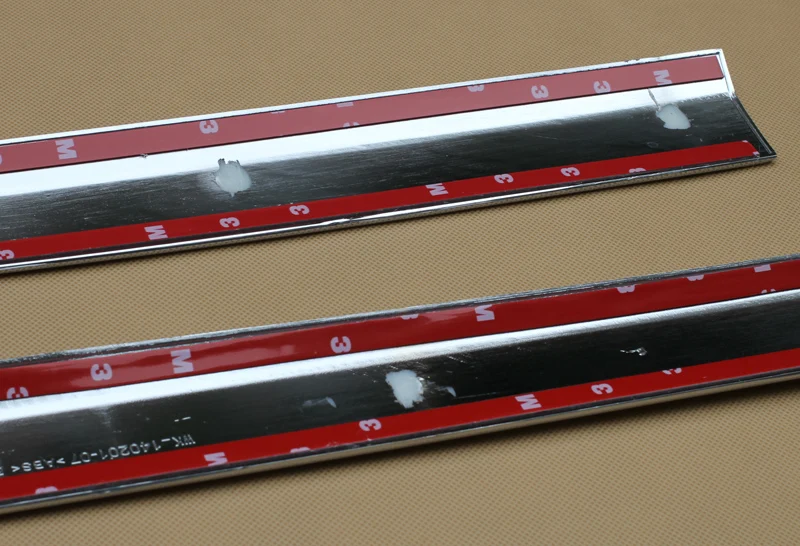 Хромированная накладка на дверь для Jeep Cherokee KL 2014 2015 2016 2017 2018 2019 2020|side molding|body trimchrome