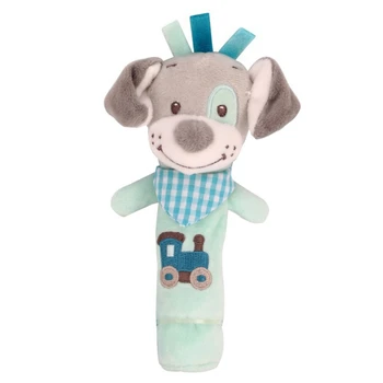 

High Quality Safety Plush PP Cotton Baby Lathe Hanging Ring Animal Rattle Crib Hanging Baby Stroller Toys Teethers Stuffed Doll