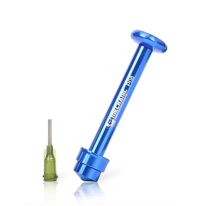 MECHANIC Aluminum Alloy Push Rod Needle Barrel Type Solder Flux Paste Accessories Putter Universal Booster | Мобильные телефоны и