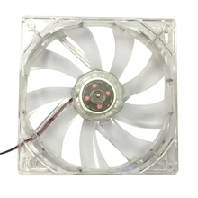 LED rouge 12cm 120mm 12V 4Pin pour boîtier d'ordinateur, refroidissement CPU, manchon de ventilateur 2200 Rpm, accessoire de refroidissement d'ordinateur