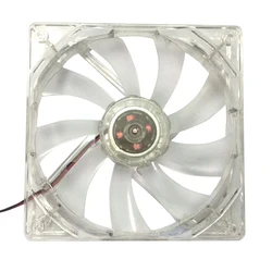LED rouge 12cm 120mm 12V 4Pin pour boîtier d'ordinateur, refroidissement CPU, manchon de ventilateur 2200 Rpm, accessoire de refroidissement d'ordinateur 