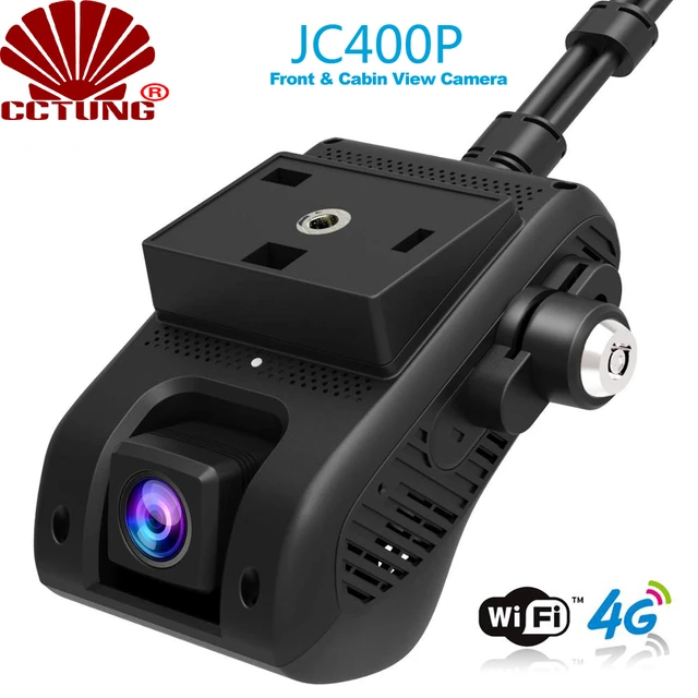 JC400 Dash Cam Front and Rear 4G Dashboard Camera GPS WIfi Hotspot Liv –  tefcoai