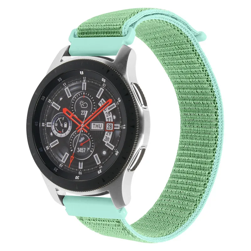 Часы с нейлоновым ремнем для Galaxy Watch 46 мм/samsung gear S3 Frontier ремешок для S3 классический умный Браслет спортивный браслет - Цвет: A