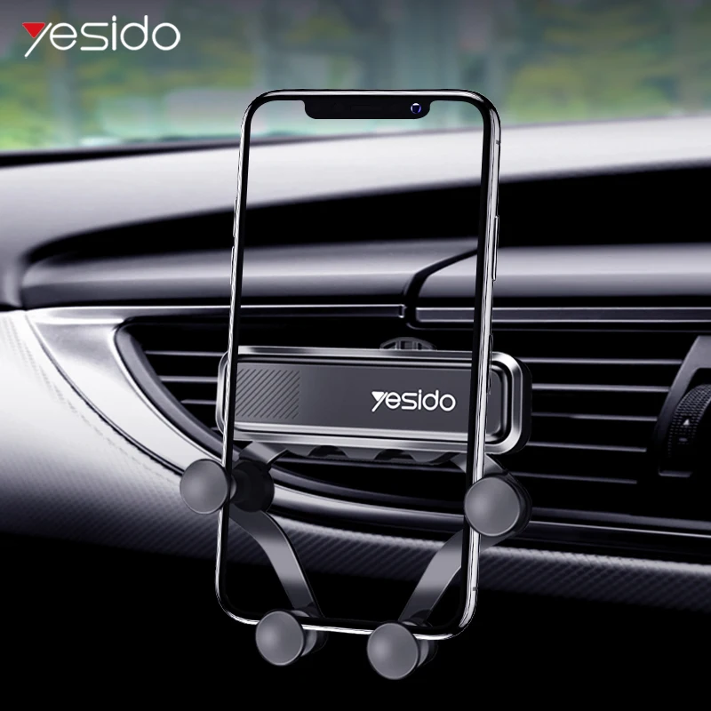 

Yesido Gravity Car Holder For Phone in Car Air Vent Clip Mount Linkage Handy Mobile Phone Holder GPS Stand For iPhone 11 xiaomi