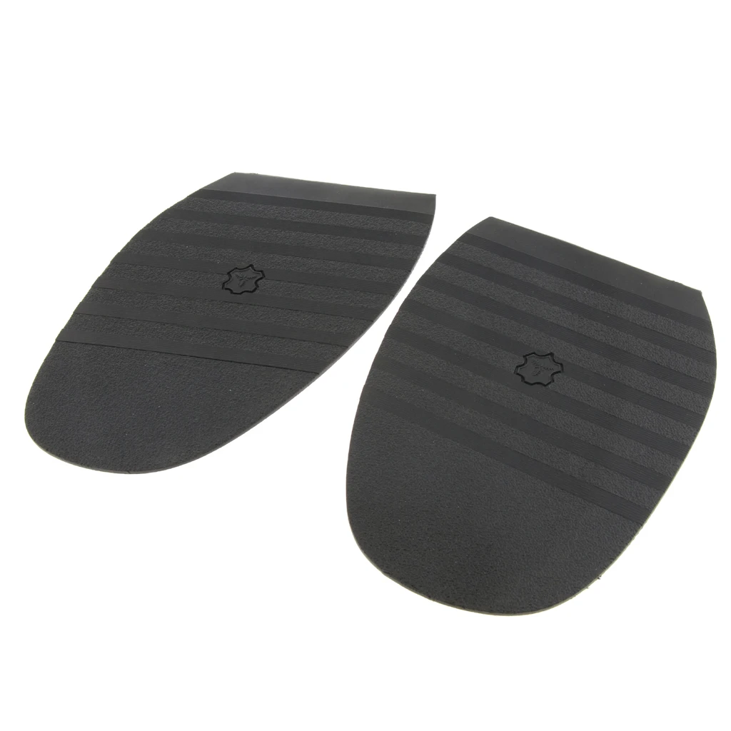 1 Pair Rubber Half Soles Replacement Anti Slip Shoe Repair Supplies Unisex