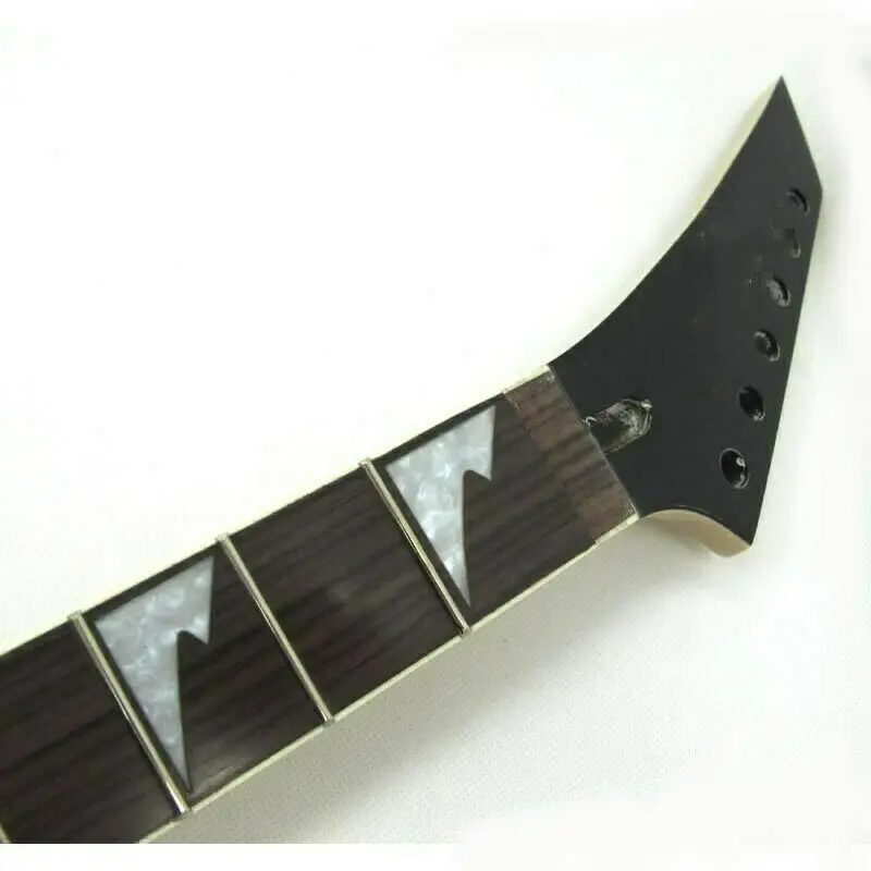 Reverse headstock Guitar Neck 24 Fret Maple Parts Replacement for