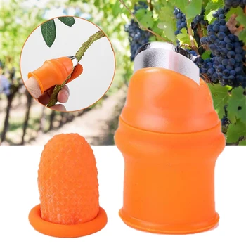 

1pc Silicone Thumb Cutter Long/Short Finger Cutter Vegetables Fruit Picker Separator Finger Tool Hand Cutting Tool for Garden