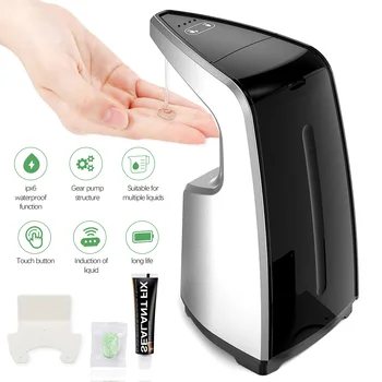 

Automatic Hand Sanitizer Soap Dispenser Level 4 Adjustable Touchless Soap Dispenser Countertop Wall Mounted Soap Dispenser