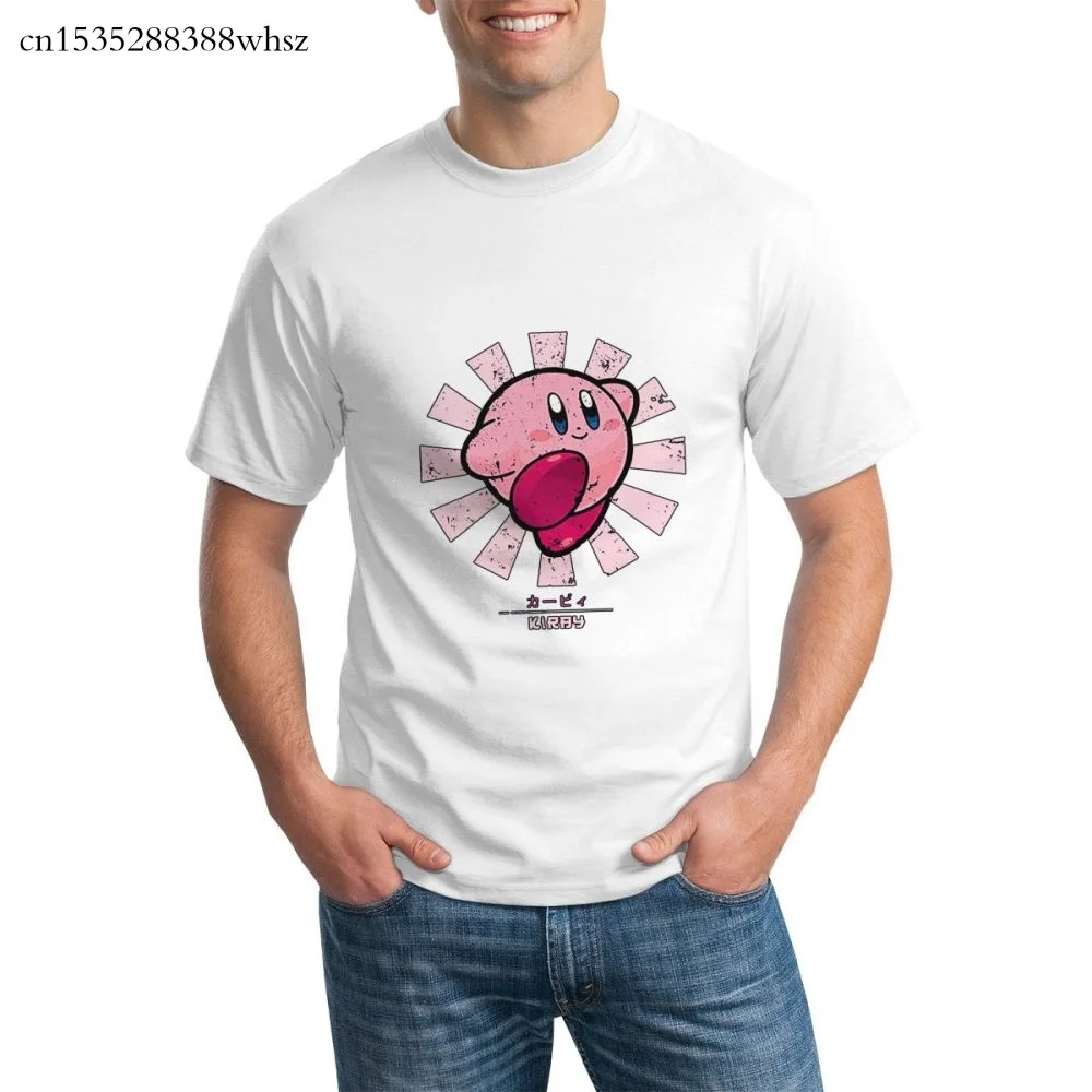 

Kirby Retro Japanese Kirby Platform Pink Super Star Mario Gaming Classic graphic t shirt for men 2020