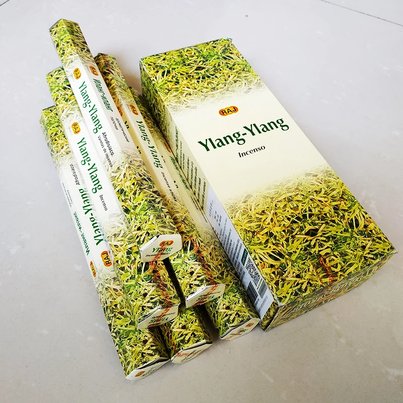 Ylang буддист палочка благовония маленькая коробка Индиана натуральный благовония для целебной комнаты оптом много оптом палочки ароматы сжигания в комнате