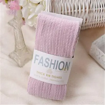 K068 Pink VISNXGI, Осень-зима, плотные колготки, Хлопковые вязаные чулки, яркие цвета, для женщин, теплые, в полоску, женские, в полоску, черные колготки - Цвет: K068 Pink