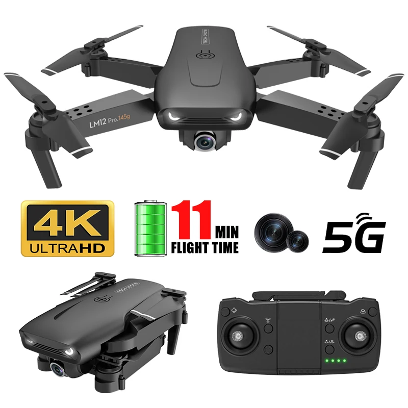 

5G GPS Drones Aerial Photography 4K HD Dual Camera Four Axis Drone Standard Height FPV RC Helicopter Intelligent Follow Dron Toy