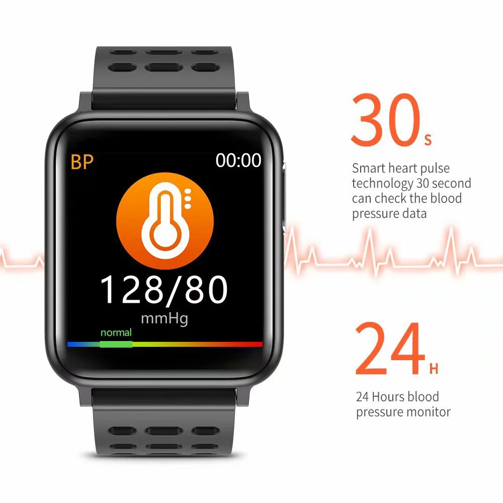  Business Smart Watch Men ECG PPG with Electrocardiogram Display Heart Rate Blood Pressure Monitor S - 4000261265791
