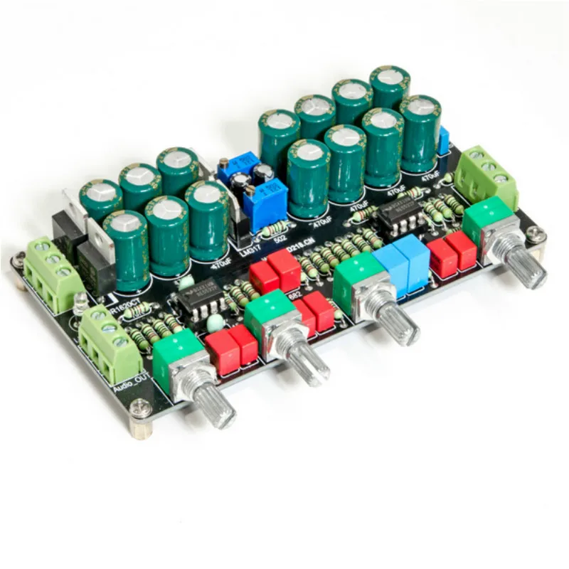 Controle de Volume Preamplifer para Amplificador de Alto-falante em Casa Sotamia Amplificador Preamp Tone Board Opa2604 Lm4562 Ne5532 Agudos Baixo Alto - Image 5