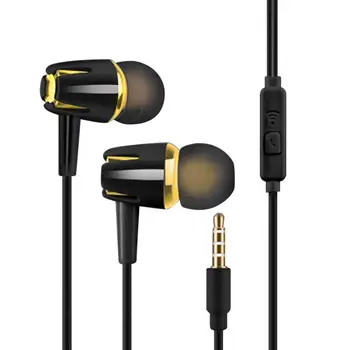 

Wired Universal 96dB - 110dB Noise Cancelling Stereo In-ear Earphone Phone Headset with Mic Phone PC Accessories