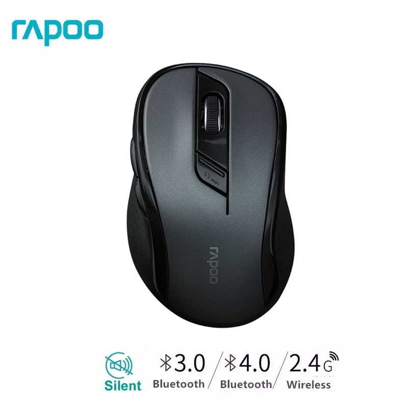 Rapoo M500G которые поддерживают несколько режимов бесшумный Беспроводной Мышь с 1600