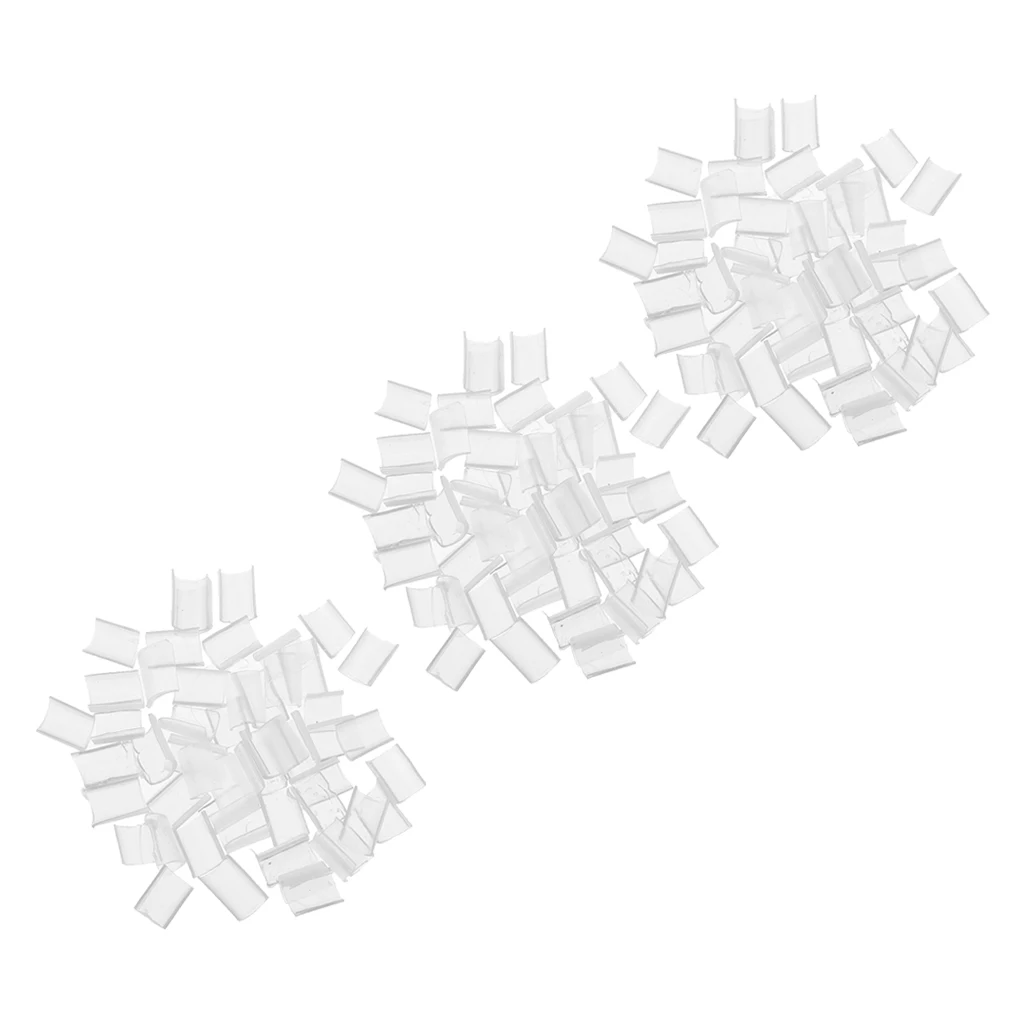 Pack Of 150 Salon DIY Keratin Hair Extensions Rebond Hot Fusion Glue White