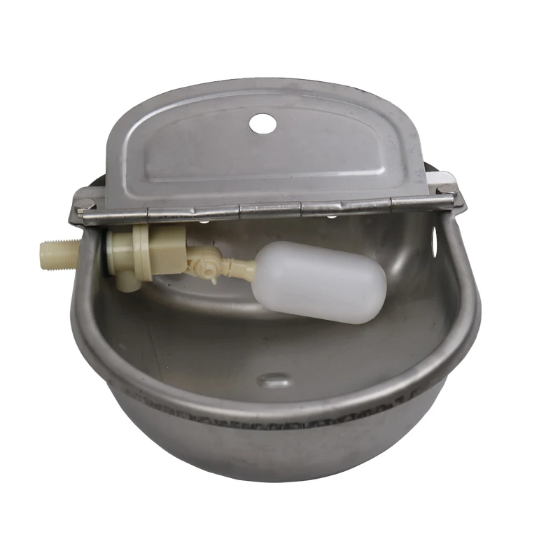 Animal Drinking Bowl Water Float Valve Farm Cattle Sheep Dog 1/2" Automatic Waterer Bowl Float Valve Plastic Fish Tank Aquarium Water Humidifier Valve Livestock Tool