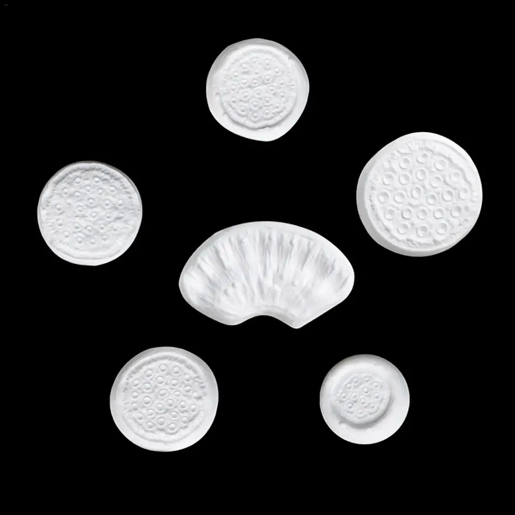 6 компл., силиконовая форма, ручная работа, Сахарная паста, цветок лотоса, Veining, формы, сделай сам, инструменты для выпечки, для торта, помадки, шоколада