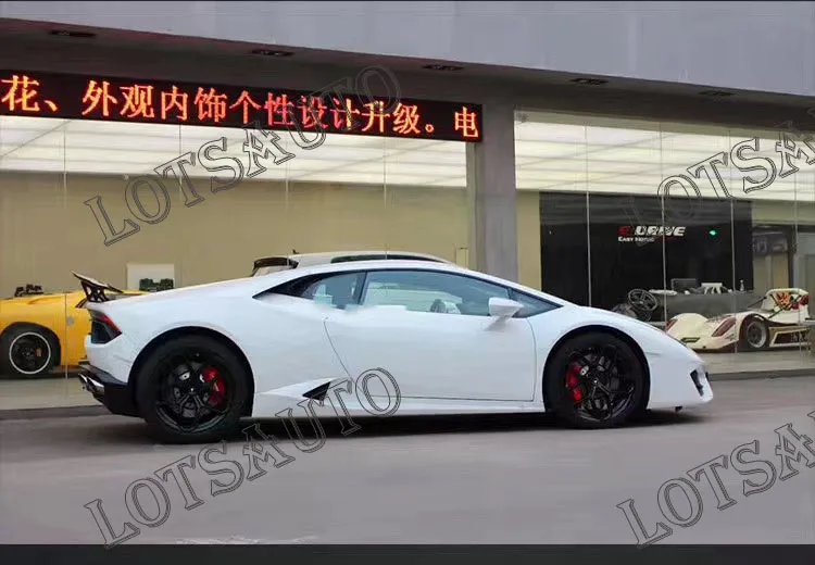 Автомобиль Стайлинг углеродного волокна Спойлеры для Lamborghini LP610 LP600 LP580 Huracan углеродного волокна заднего крыла