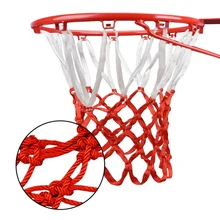 Sports Basketball Hoop Mesh Net Standard Nylon Basketball Net Thread Durable Backboard Rim Balls Mesh Replacement Accessories