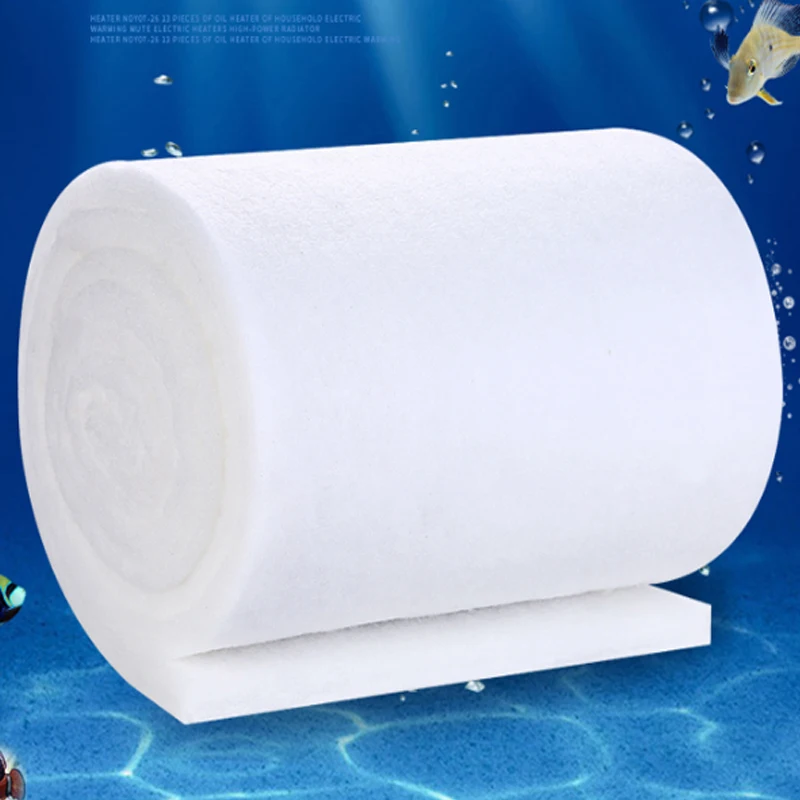 WhiteAquariumFishTankSuperThickBiochemicalCottonFilterPadMat