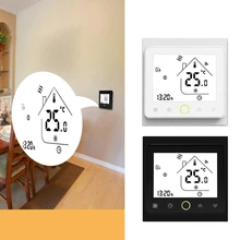 Умный термостат регулятор температуры для воды/электрический подогрев пола воды/газовый котел работает с Alexa Google Home