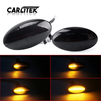 

Carlitek Turn Signal Lights Indicator Amber Flowing Sequential Dynamic Side Marker For Suzuki Swift Jimmy Vitara SX4 No Error