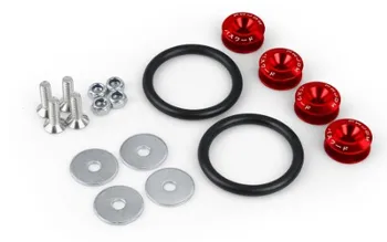 

Universal jdm Aluminum Bumper Quick Release Fasteners Fender Washers For Integra RSX with Logo