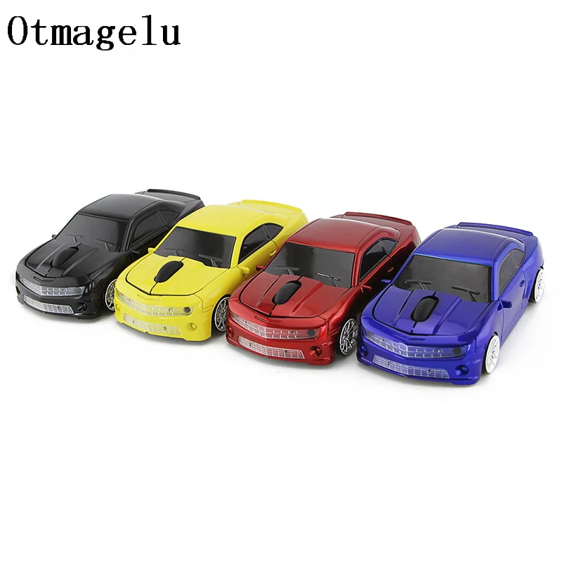 Cute Portable Wireless Mouse 1000 DPI USB Optical Wireless Computer Mouse 2.4G Mini Car Mouse For PC Laptop Desktop Computer
