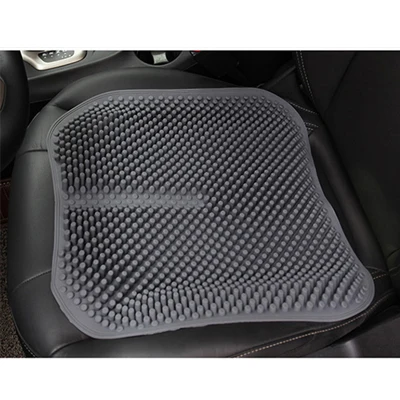 Силиконовый чехол для сиденья автомобиля универсальная подушка для vw kia toyota honda для hyundai Chevrolet peugeot Nissan автомобильные аксессуары - Название цвета: gray