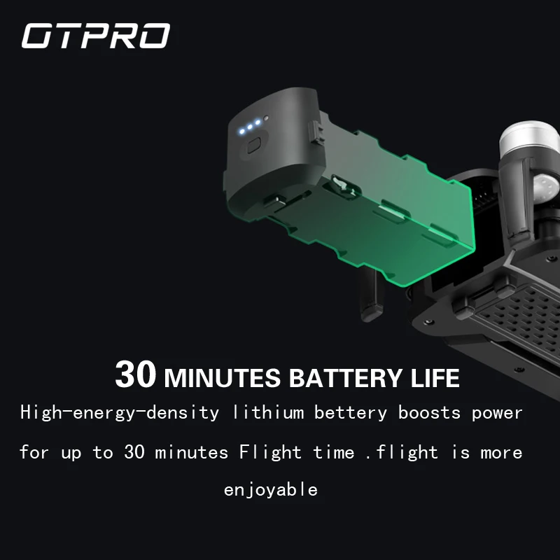 OTPRO тряска 3 оси Gimble gps Дрон с WiFi FPV 1080P 4K камера бесщеточный мотор складной Квадрокоптер игрушки подарок rc Дрон мальчик