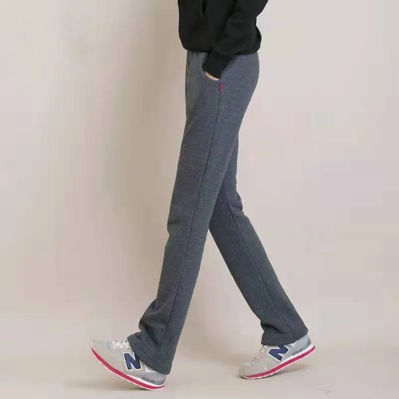 Утепленные спортивные брюки из