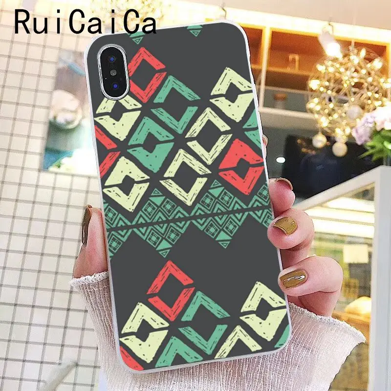 Pastel Tribal Aztec Triangle On Nebula