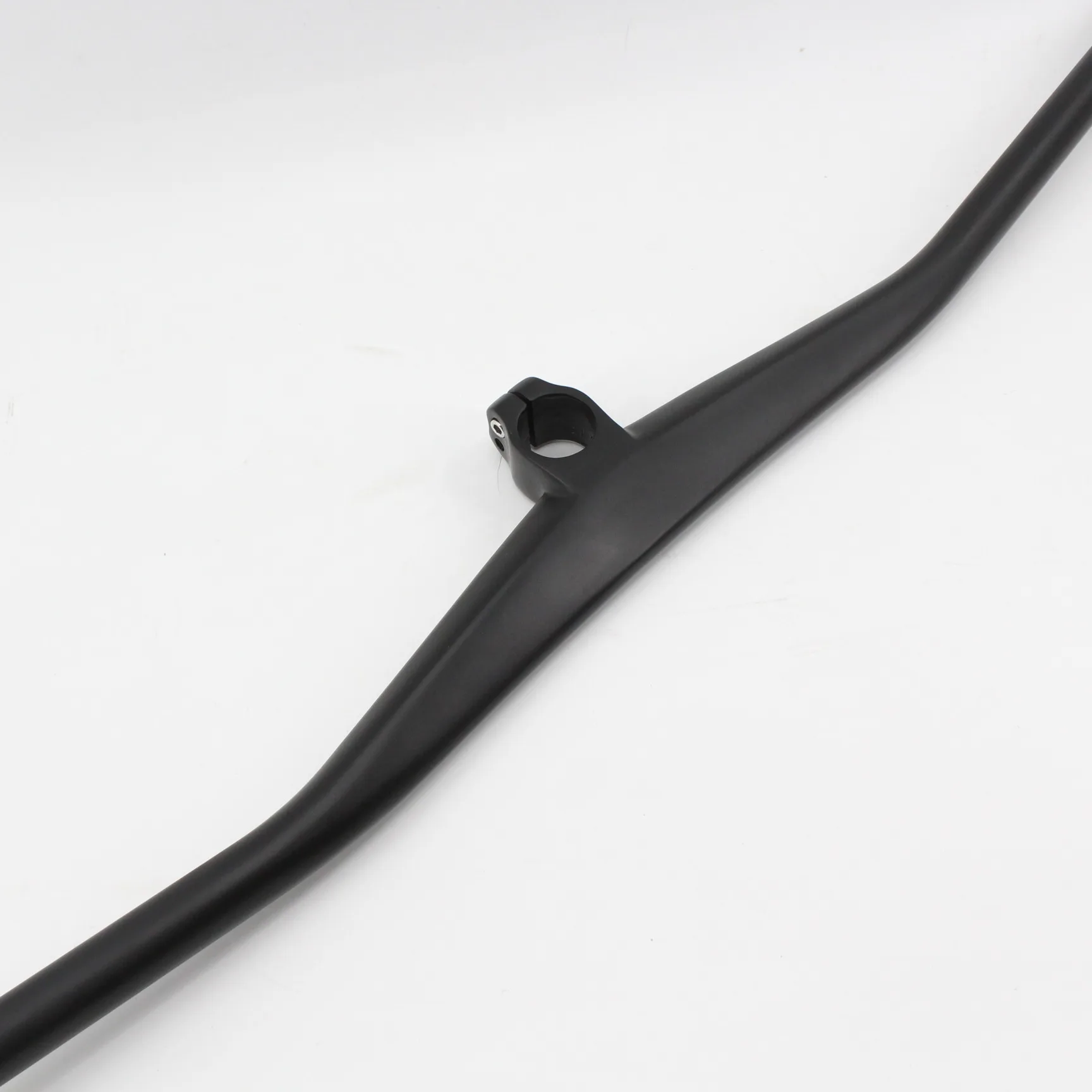 New Mountain bike matt UD full carbon fibre bicycle carbon handlebar and stem integrated MTB bar -2 degrees angles parts