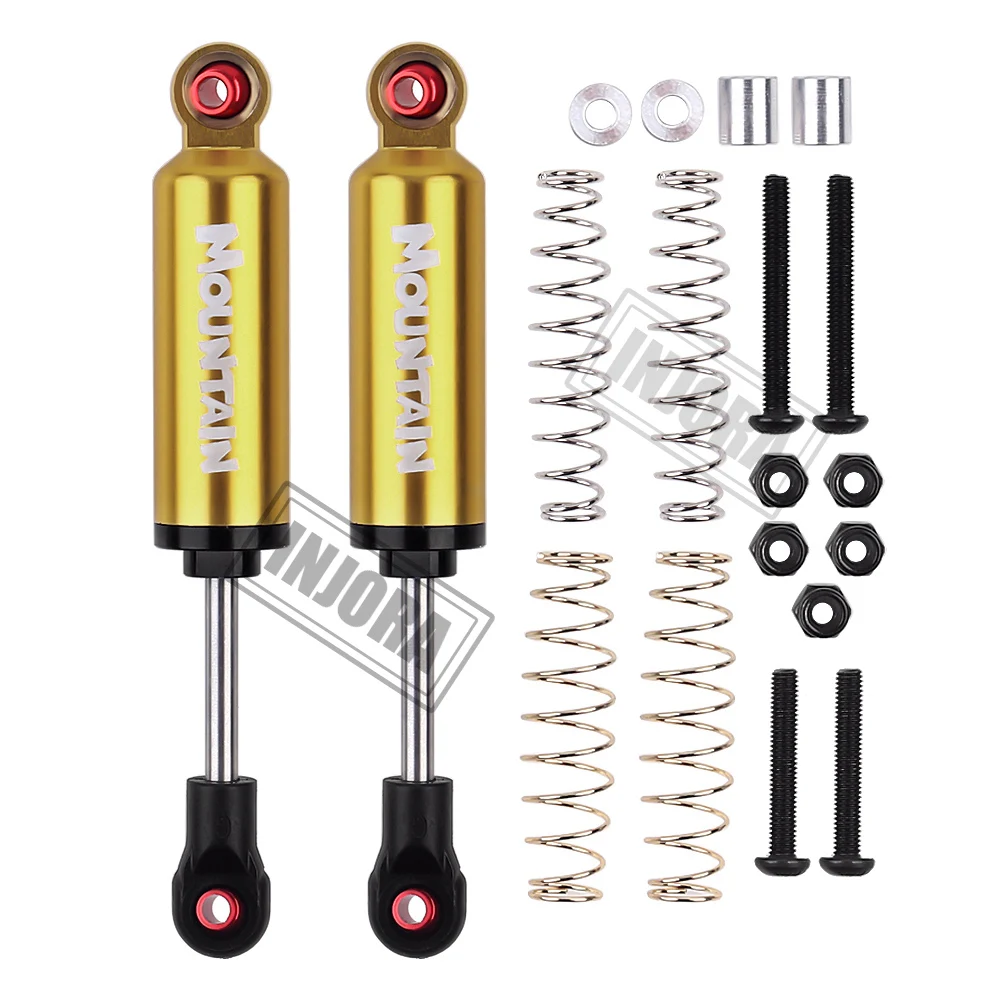 INJORA RC автомобиль 2 шт. встроенный Весна 90/100/110/120 мм амортизатор для 1/10 RC гусеничного осевой SCX10 90046 TRX-4 MST штук/лот
