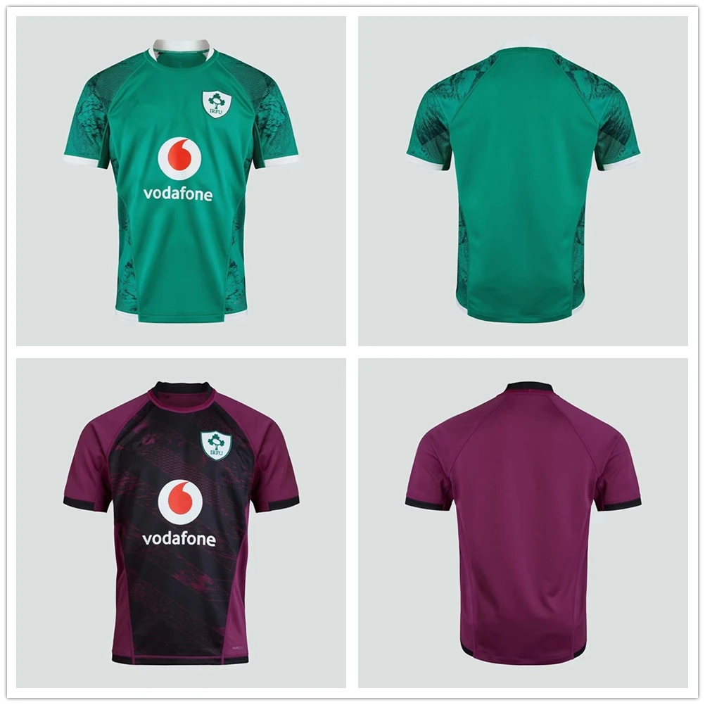 Latest style 2022 Ireland Rugby Jersey home away RUGBY shirt big size