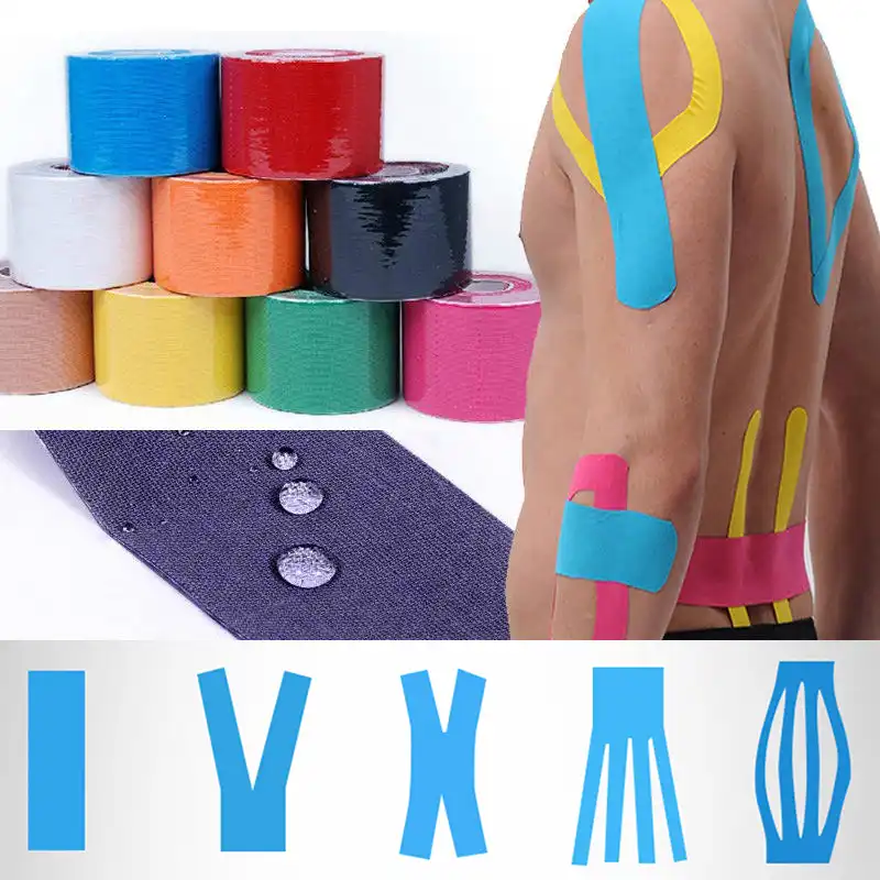 5m Elastoplast Kinesiology Wrap Tape Muscle Pain Relief Waterproof