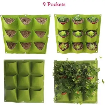 

Hanging Planting Bags Garden Container Planting Bags Practical Creative Nonwoven Nursery Bag Spring Balcony Planter Vertical