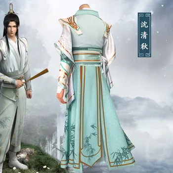 

Anime Scum Villain Self Saving System Shen Qingqiu Hanfu Sets Cosplay Costume Men Women Student Carnival Halloween Party Suit