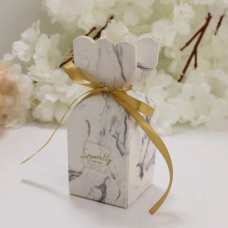 Wedding Sweet Cake Candy Boxes Gift Box Birthday Party Favour Baby Shower-Favors