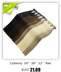 Isheeny 1" 18" 2" Человеческие волосы Remy с микро-бусинами для наращивания в европейском стиле, 9 цветов, черный, коричневый, блонд, пианино, нано-кольцо, волосы, 50 шт