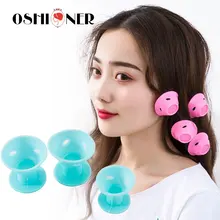 10 шт./лот, силиконовый инструмент для завивки волос, рулон сделай сам, для укладки волос, роликовые бигуди для женщин, для сна, уход за волосами, роликовые аксессуары для парикмахерских