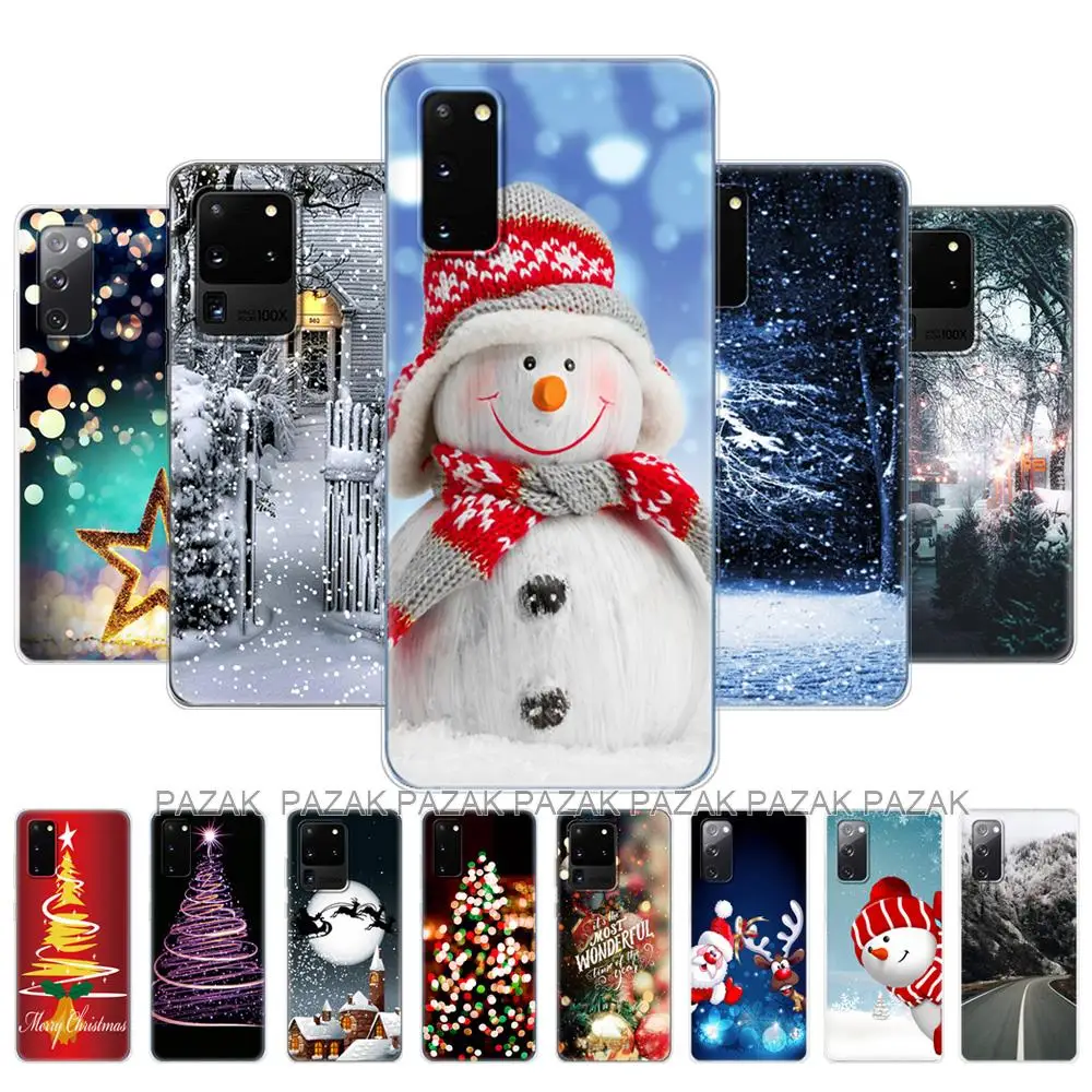Per Samsung S20 Custodia Per Samsung Galaxy S20 Plus Samsung Galaxy S20 Ultra Samsung Galaxy S20 Fe Custodia 6.5 Pollici Natale Capodanno