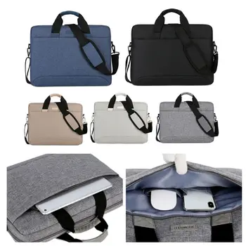 

Laptop Bag 14 15 Inch Briefcase Expandable Computer Shoulder Bag Waterproof Carrying Case Handbag for Men Women Business