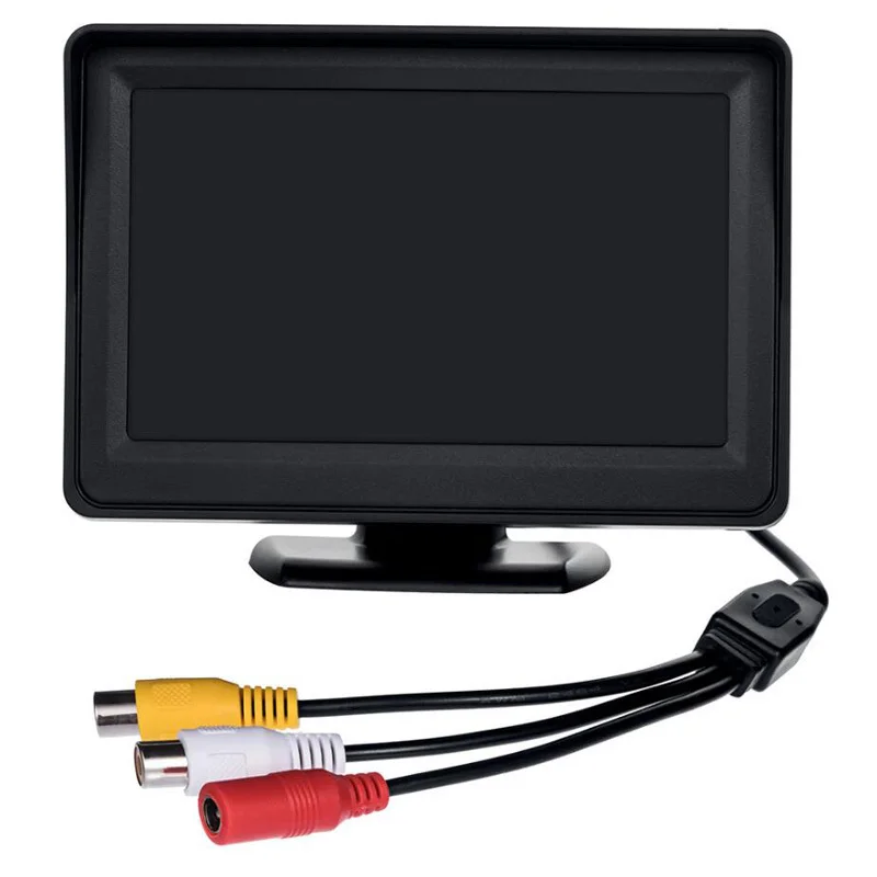 4.3 inch screen car desktop monitor reversing camera camera car universal